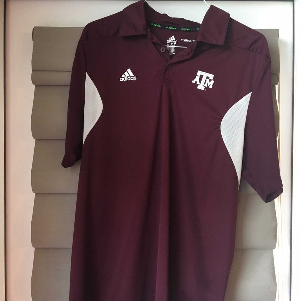 Adidas Climalite Texas A&M Men's Polo